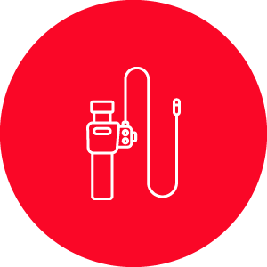 Video drain inspection icon