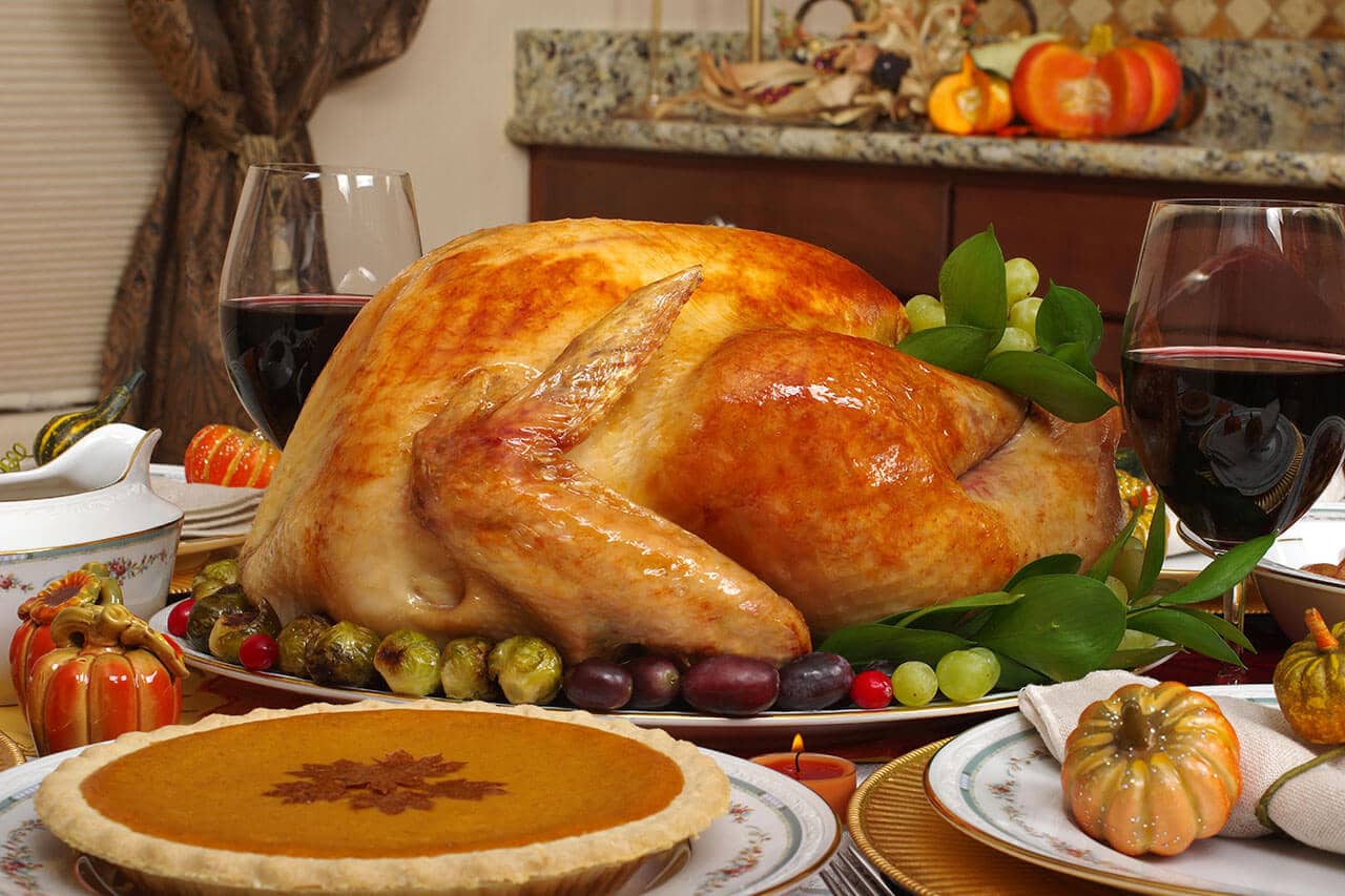 Thanksgiving Turkey Meal Farmington Valley Plumbing, East Granby CT