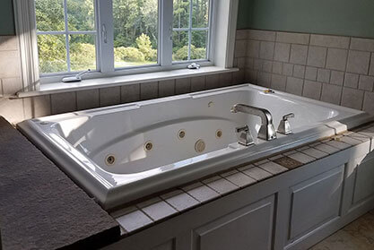 Bathroom plumbing fixtures