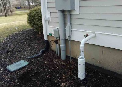 Sump pump installation