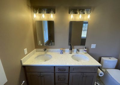 Bathroom plumbing fixtures