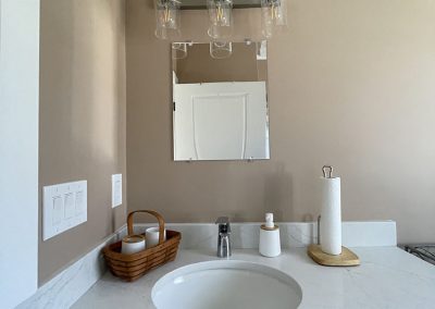 Bathroom sink repair
