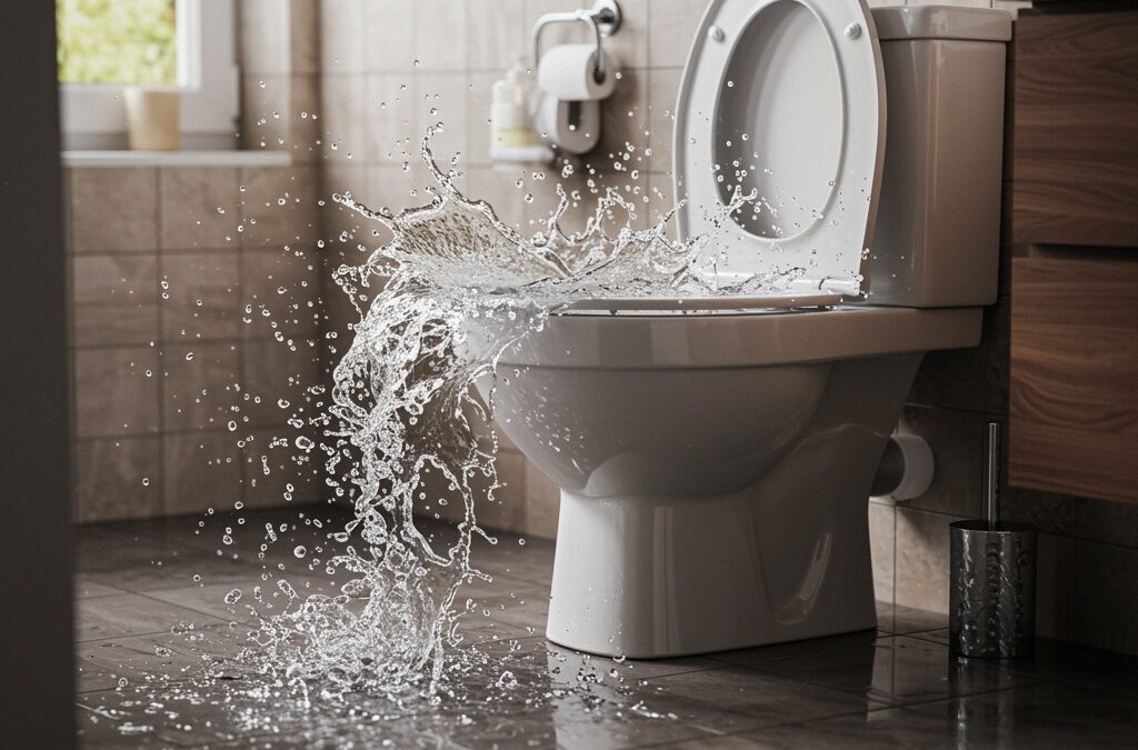 What to Do Immediately After Your Toilet Overflows onto Hardwood Floors